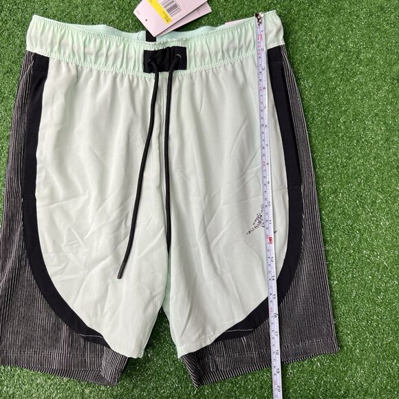 Jordan Shorts Small Mens Dri Fit Sport Statement Light Green Black - Picture 4 of 14